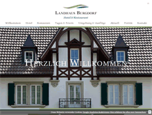 Tablet Screenshot of landhaus-burgdorf.ch